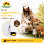 Citronella antiskällhalsband Citronella-spraypåfyllning ingår inte Djurslottet