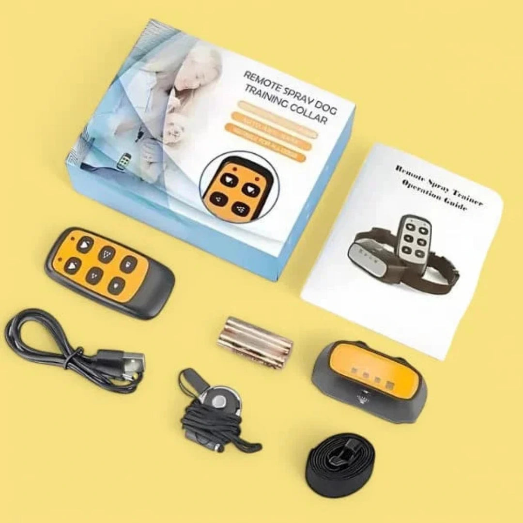 Citronella antiskällhalsband Halsbandet och fjärrkontrollen har kopplats ihop redan vid tillverkningen. - Djurslottet