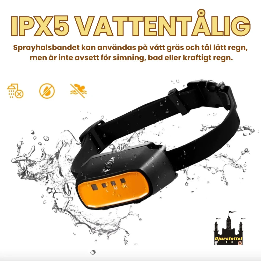 Citronella antiskällhalsband IPX5 VATTENTÅLIG - Djurslottet