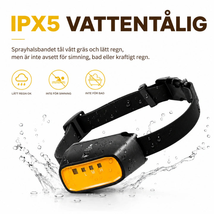Citronella antiskällhalsband IPX5 VATTENTÅLIG Djurslottet