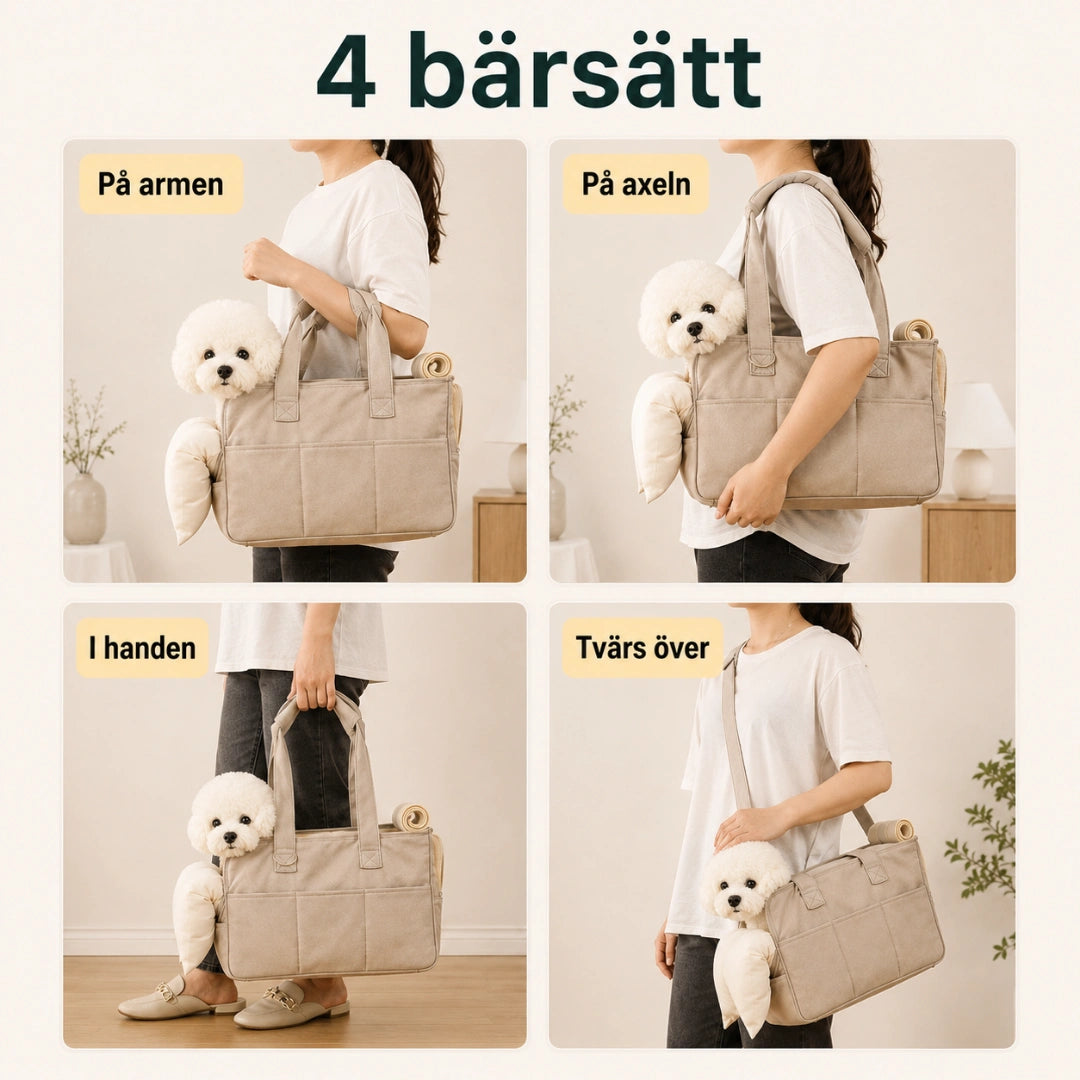 ComfyPaws Bärväska 4 barsatt - Djurslottet