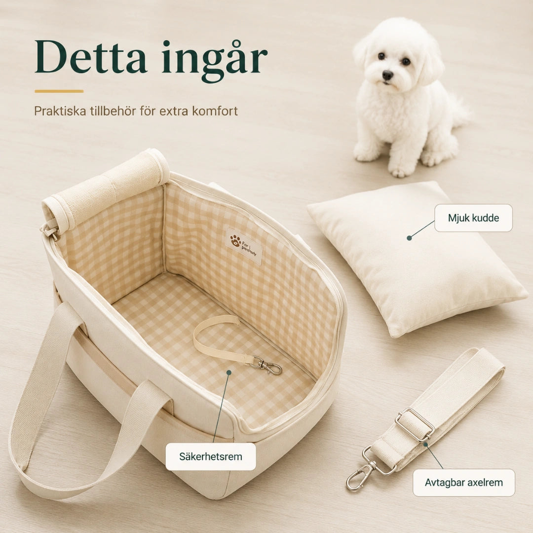 ComfyPaws Bärväska detta ingar - Djurslottet