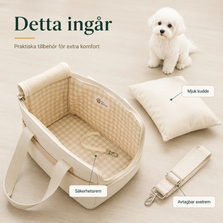 ComfyPaws Bärväska detta ingar - Djurslottet