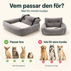 ComfyRide Bilsäte med Säkerhetsrem bast for mindre husdjur - Djurslottet