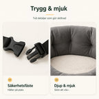 ComfyRide Bilsäte med Säkerhetsrem trygg & mjuk - Djurslottet
