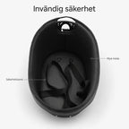 Cykelkorg med invändigt säkerhetsband - Djurslottet