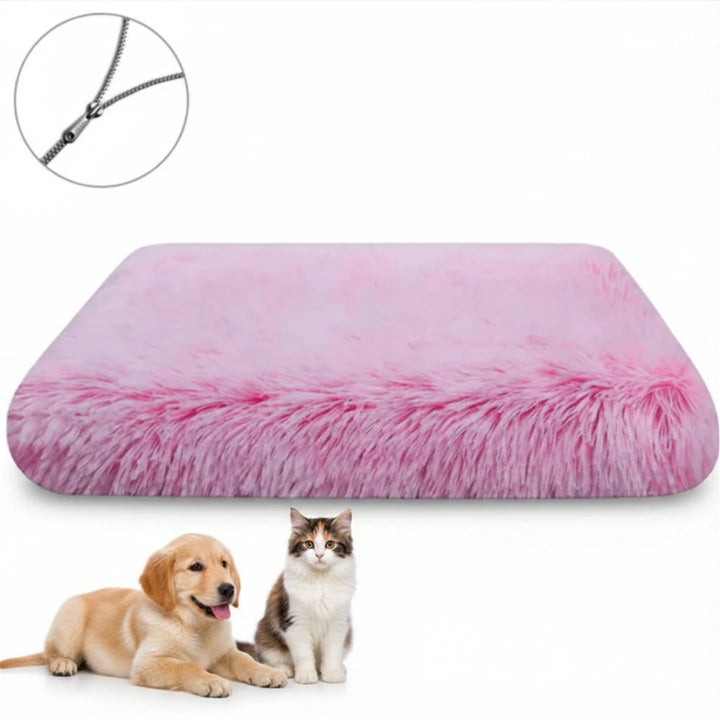 CozyCloud Fluffig djurbädd Rosa - Djurslottet