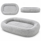 CozyCloud Stor Hundbädd för människor - Djurslottet