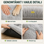 CozyCloud Stor Hundbädd för människor genomtankt i varje detalj - Djurslottet