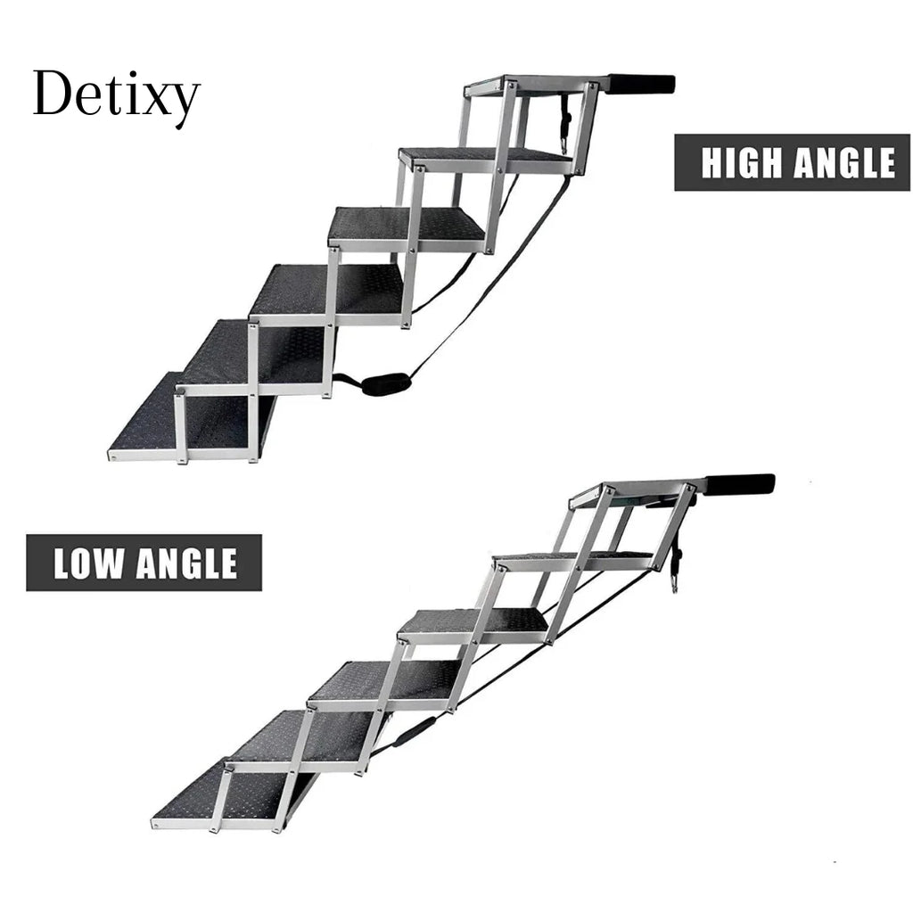Detixy Hopfällbar Hundtrappa - Djurslottet