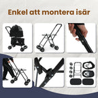 Detixy Dubbel Djurvagn Enkel att montera isär -  Djurslottet 