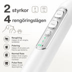 Detixy Elektrisk tandborste för husdjur 2 styrkor - Djurslottet