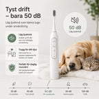 Detixy Elektrisk tandborste för husdjur 50db - Djurslottet