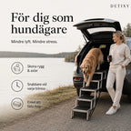 Detixy Hopfällbar Hundtrappa for dig som hundagare - Djurslottet