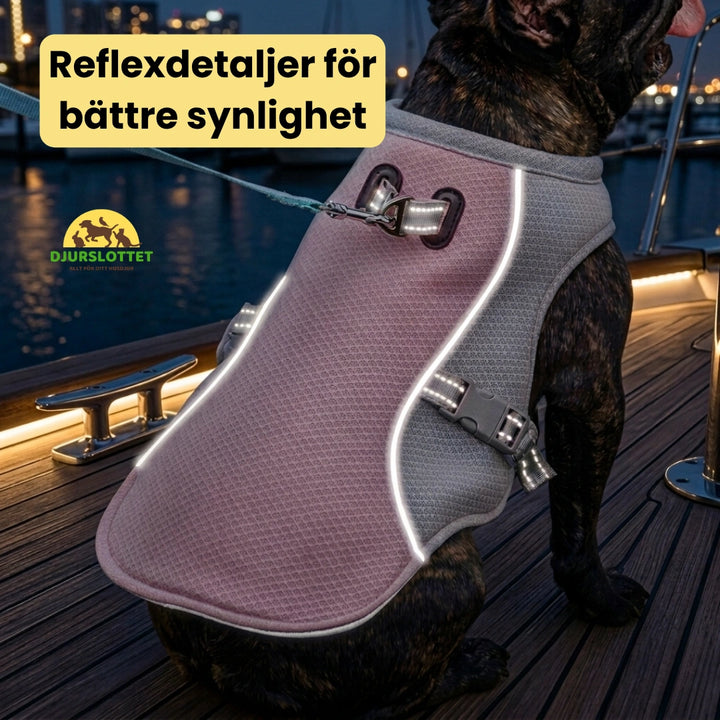 Detixy Kylväst Reflexdetaljer för bättre synlighet - Djurslottet