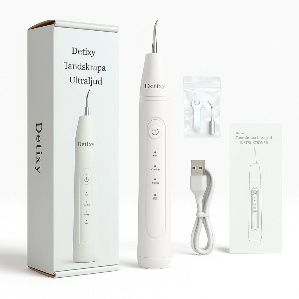 Detixy Tandskrapa Ultraljud Inkludering -Djurslottet