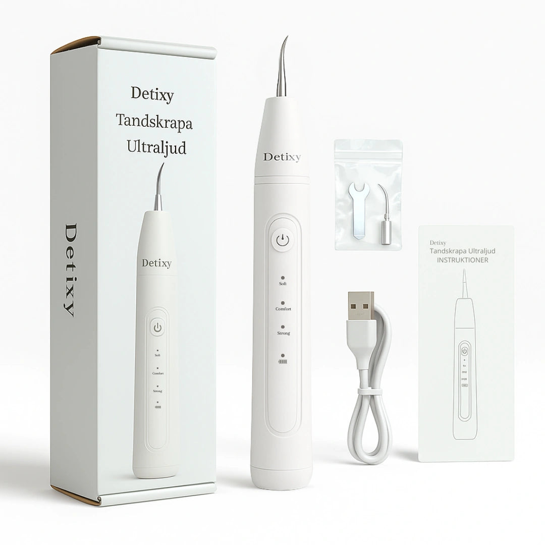 Detixy Tandskrapa Ultraljud Inkludering -Djurslottet