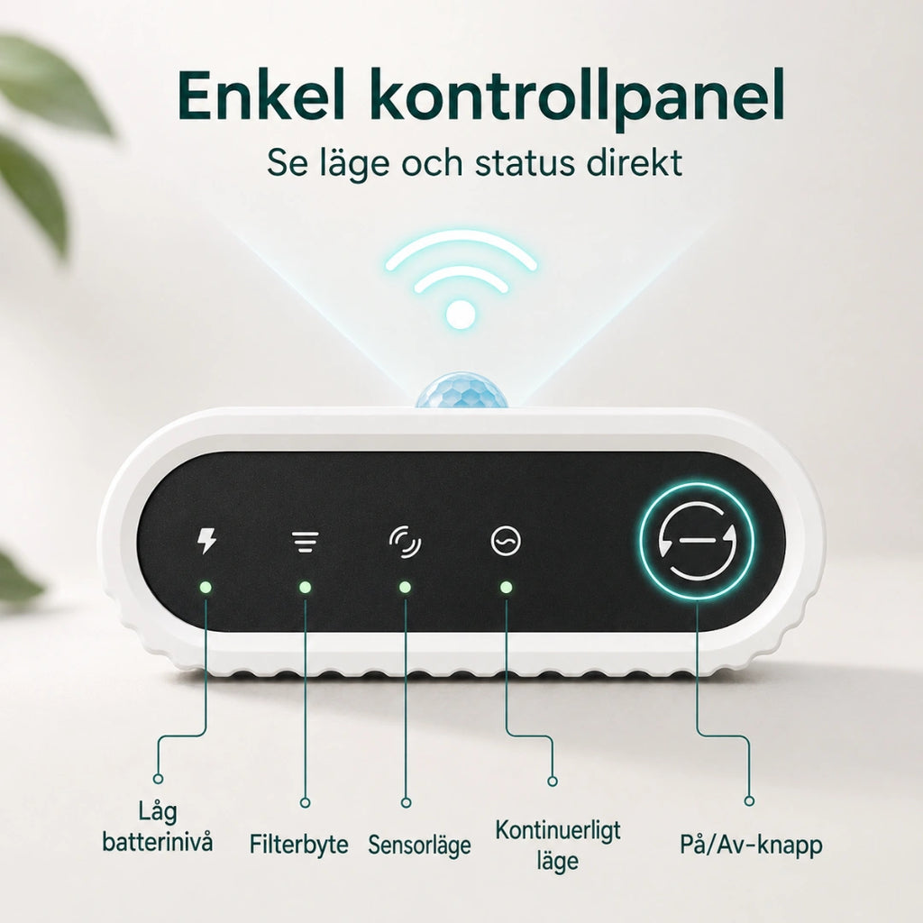 Detixy trådlös vattenfontän kontrollpanel - Djurslottet