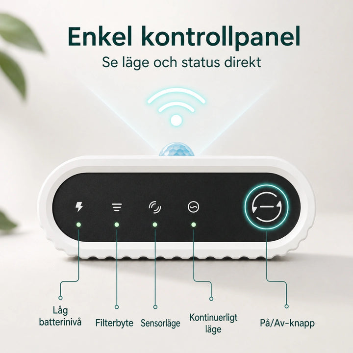 Detixy trådlös vattenfontän kontrollpanel - Djurslottet