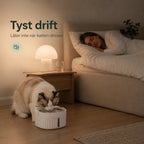Detixy trådlös vattenfontän tyst drift - Djurslottet