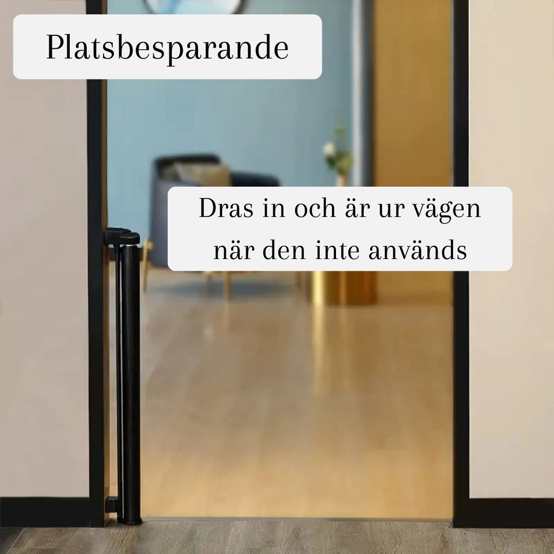 Detixy utdragbar grind platsbesparande - Djurslottet