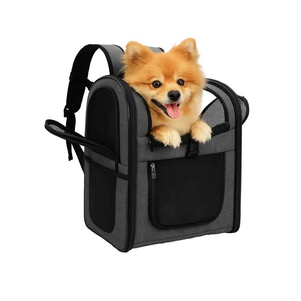 Petpacker ryggsäck svart - Djurslottet