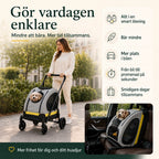 Djurvagn med bilfäste gor vardagen enklre - Djurslottet