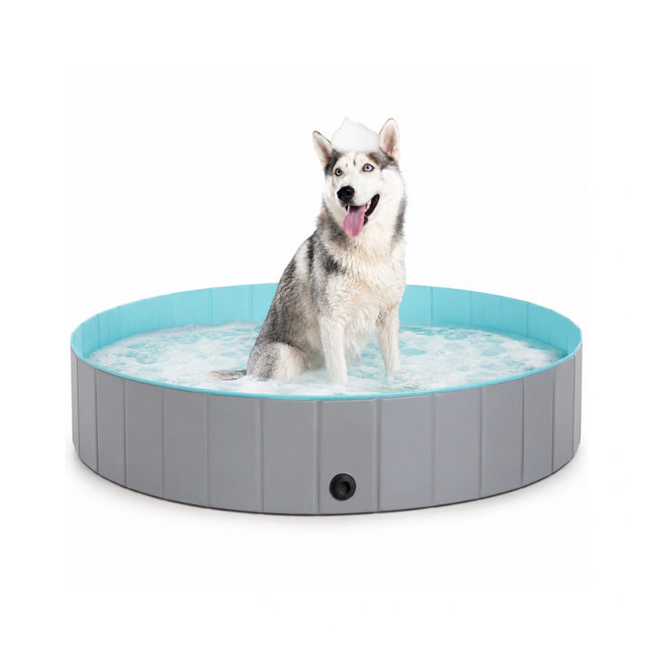 DoggyDip Hundpool Grå - Djurslottet