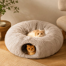 Donut Kattunnelsäng