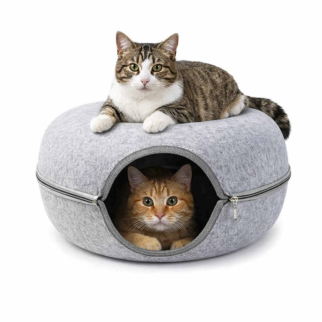 Extra stor donut kattkoja - Djurslottet