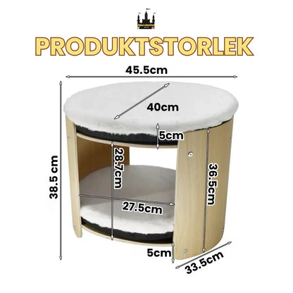 Dubbel Kattsäng Produkstorlek- Djurslottet