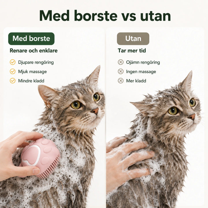 Duschborste utan - Djurslottet