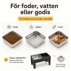 Extra rostfri skål till UpFeed Pro översikt - Djurslottet