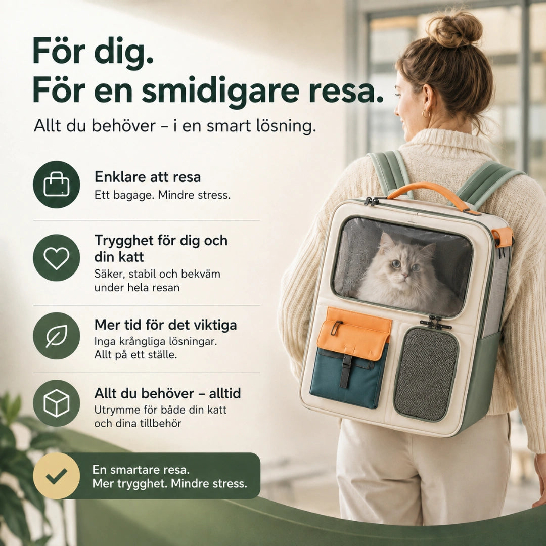 Fördelar med transportväskan på resan - Djurslottet