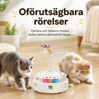 Felineo Fjärilsleksak 3-i-1  Mer aktivitet- Djurslottet