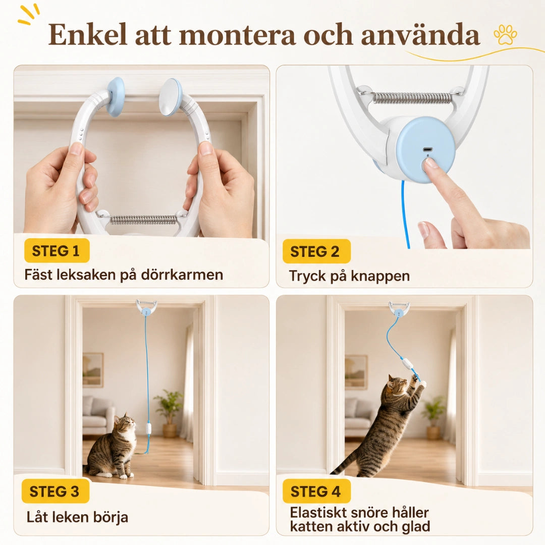 Felineo MusJakt Kattleksak - Djurslottet