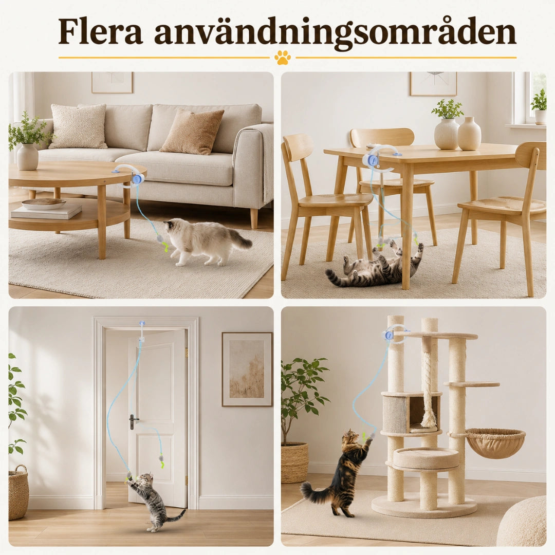 Felineo MusJakt Kattleksak - Djurslottet
