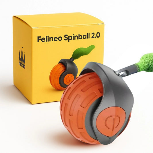 Felineo spinball 2.0 kattleksak - Djurslottet