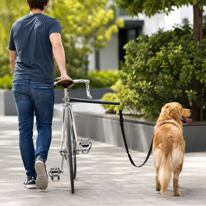 Flexura Hundkoppel till cykel -Djurslottet
