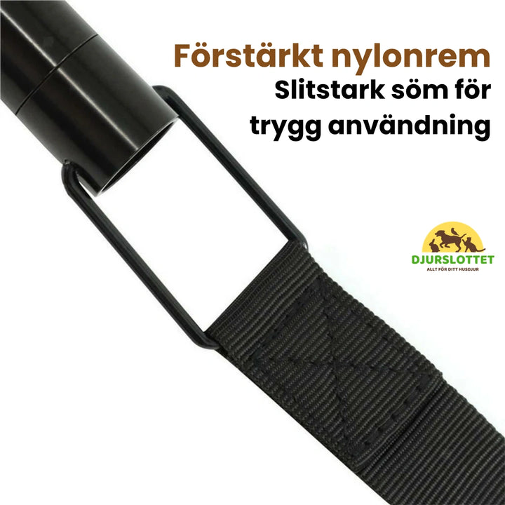 Flexura Hundkoppel till cykel Förstärkt nylonrem - Djurslottet