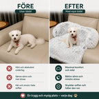 Fluffig soffbädd efter - Djurslottet
