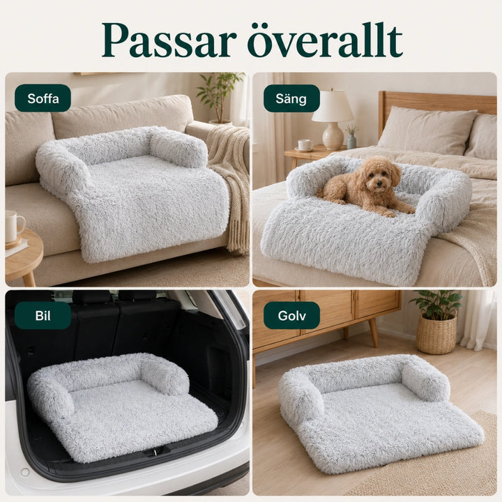 Fluffig soffbädd passar overallt - Djurslottet