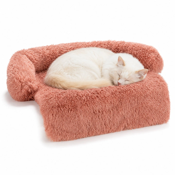 Fluffig soffbädd rosa - Djurslottet
