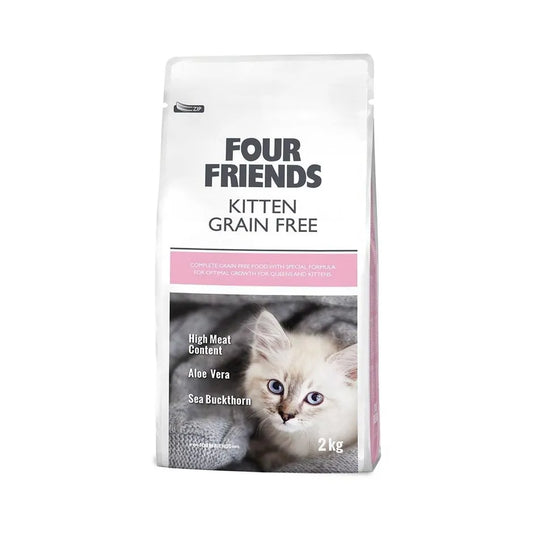 FourFriends Cat Kitten Grain Free kattfoder för kattungar - Djurslottet