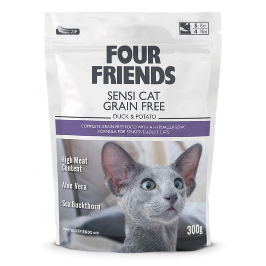 FourFriends Sensi Cat GF 300gram - Djurslottet