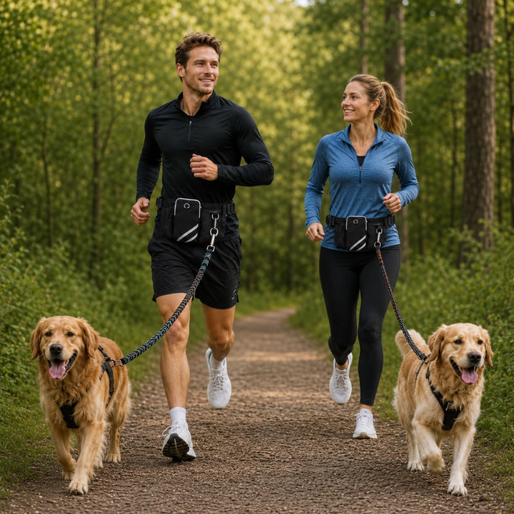 FreeRun Pro Träningskoppel med midjeväska - Djurslottet