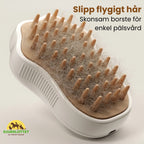 FurFresh ångborste för husdjur Slipp flygigt hår - Djurslottet
