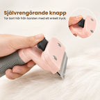 FurFusion Fällskrapa Självrengörande knapp - Djurslottet