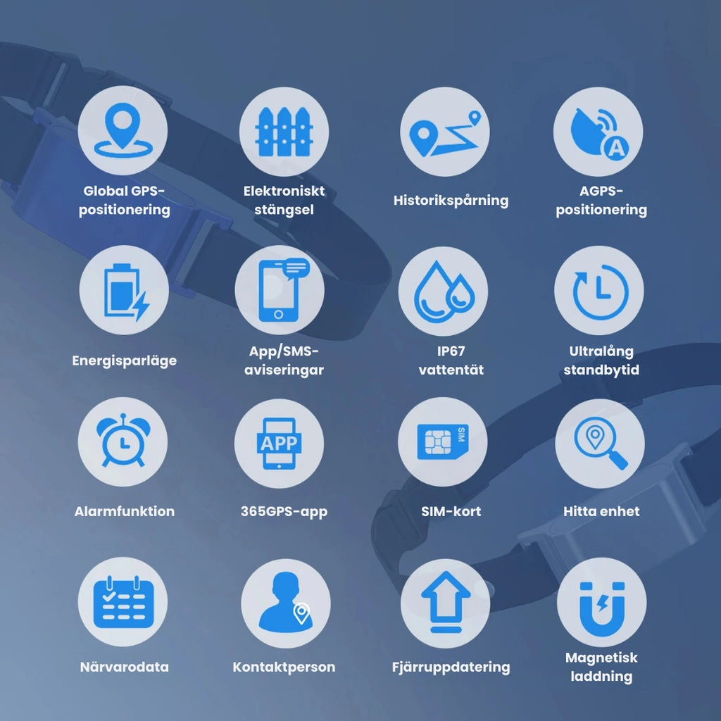 GPS Halsband för Husdjur -Djurslottet