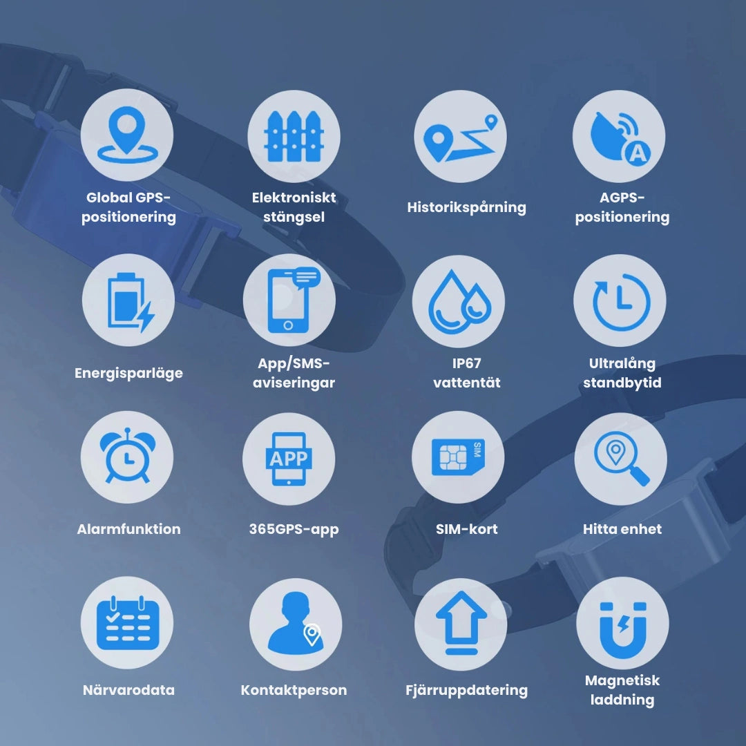 GPS Halsband för Husdjur -Djurslottet